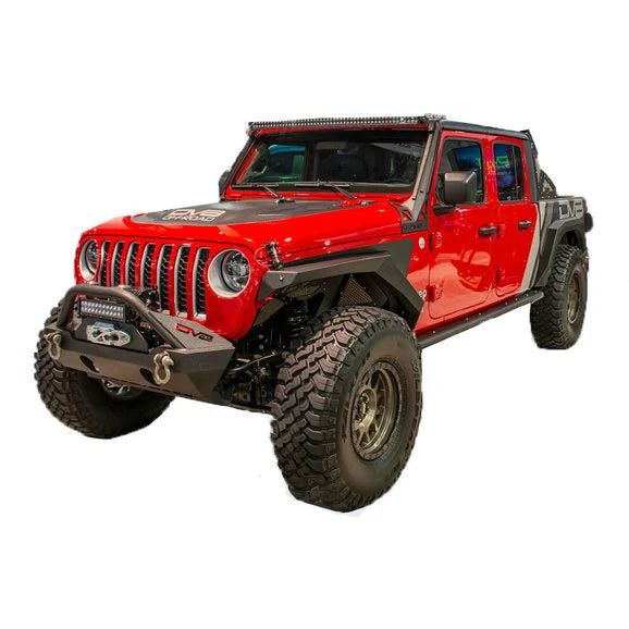 Load image into Gallery viewer, DV8 Offroad FDGL-02 Armor Fenders with Vents &amp; Turn Signals for 20-24 Jeep Gladiator JT
