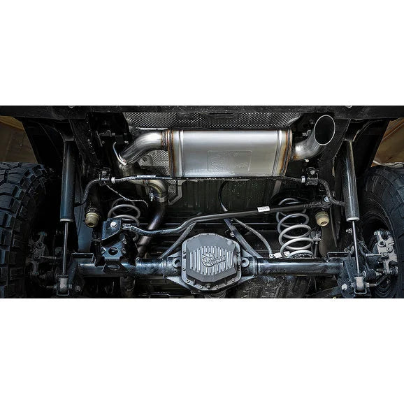 Load image into Gallery viewer, aFe Power 49-48080 Mach Force XP 3&quot; 409 Stainless Hi-Tuck Axle-Back Exhaust System for 18-24 Jeep Wrangler JL
