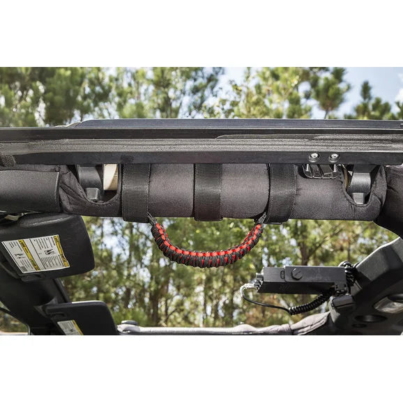 Load image into Gallery viewer, Rugged Ridge Paracord Grab Handles for 97-23 Jeep Wrangler &amp; Gladiator JT
