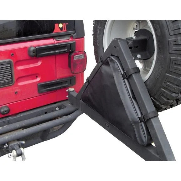 Rugged Ridge 12801.50 Tire Carrier Recovery Bag for 87-18 Jeep Wrangler YJ, TJ, Unlimited, JK & Wrangler Unlimited JK