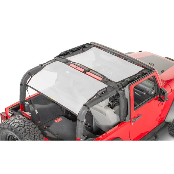 Load image into Gallery viewer, Dirtydog 4X4 Front &amp; Rear Sun Screen for 07-18 Jeep Wrangler JK 2 Door
