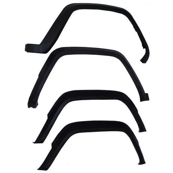 Crown Automotive 5AGK Standard 4 Piece Fender Flare Set for 84-96 Jeep Cherokee XJ 4 Door