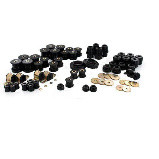 Energy Suspension 2-18107R Master Bushing Kit in Black for 97-06 Jeep Wrangler TJ & Unlimited