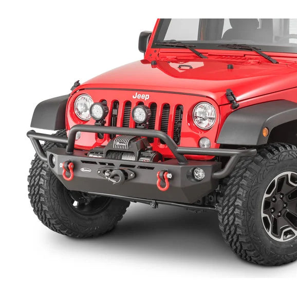 Load image into Gallery viewer, Quadratec QRC Front Winch Ready Bumper for 07-18 Jeep Wrangler JK
