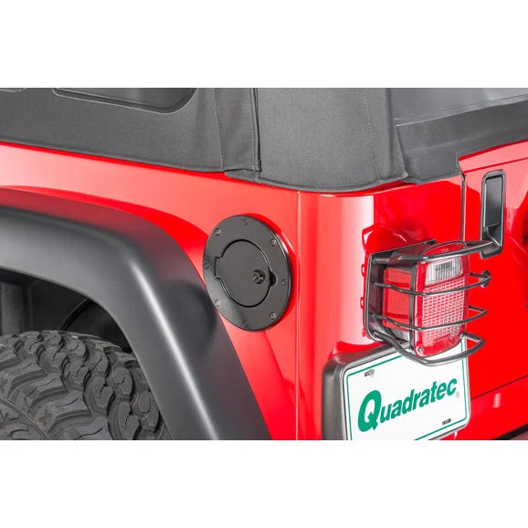 Load image into Gallery viewer, Rugged Ridge Locking Fuel Door for 97-06 Jeep Wrangler TJ &amp; Unlimited
