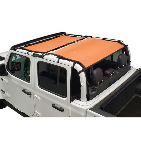 Dirtydog 4X4 Front & Rear Sun Screen for Jeep Gladiator JT