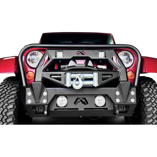 Fab Fours JK07B18591 FMJ Front Winch Bumper Modifier for 07-18 Jeep Wrangler JK