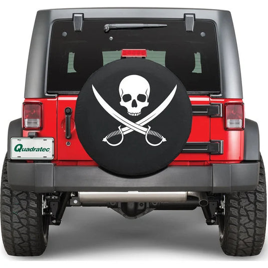 Quadratec Jolly Roger Clean Pirate Tire Cover