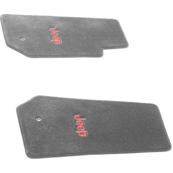 Load image into Gallery viewer, Lloyd Mats Custom Front Floor Mats with Jeep Logo Embroidery for 07-13 Jeep Wrangler JK
