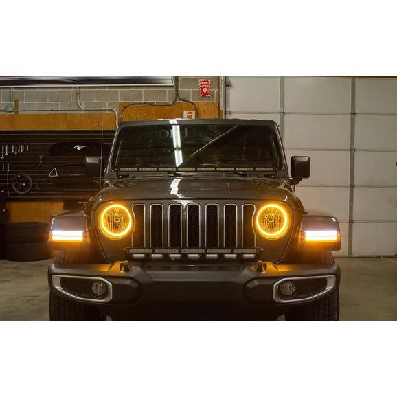 Load image into Gallery viewer, Diode Dynamics HD LED Headlight Halos for 18-24 Jeep Wrangler JL &amp; Gladiator JT
