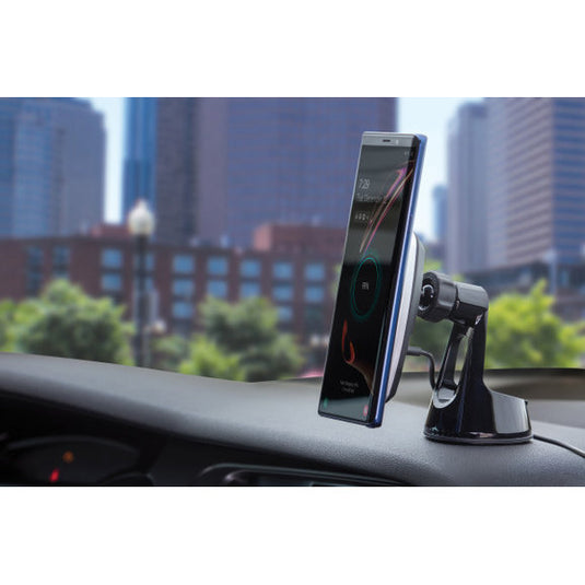 Scosche MPQ4WD-XTSP MagicMount Pro Charge 4 QI-Wireless Magnetic Smartphone/GPS Dash or Windshield Mount