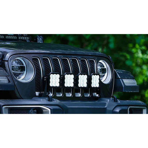 Load image into Gallery viewer, Diode Dynamics DD6825P Stage Series Grille Light Bracket Kit for 18-22 Jeep Wrangler JL
