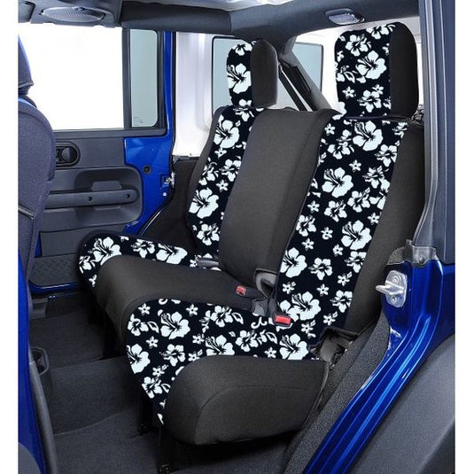 Coverking Custom Rear Seat Covers for 2007 Jeep Wrangler Unlimited JK 4 Door