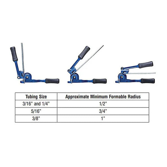 Eastwood 12435 Triple Head 180° Tubing Bender