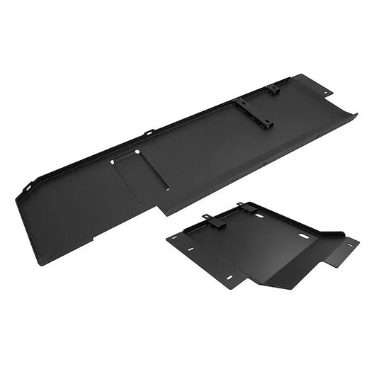 Paramount Automotive 81-25701B Transfer Skid Plate and Gas Tank Skid Plate for 18-20 Jeep Wrangler Unlimited JL 4-Door with 3.6L Engine