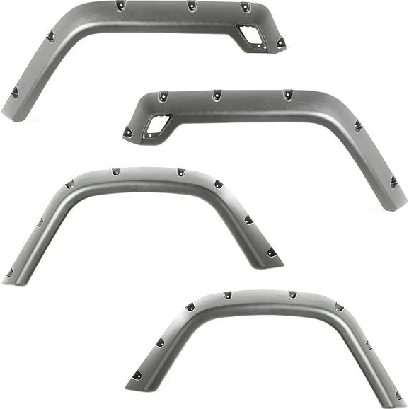 Rugged Ridge 11630.30 Fender Flare Kit for 97-06 Jeep Wrangler TJ