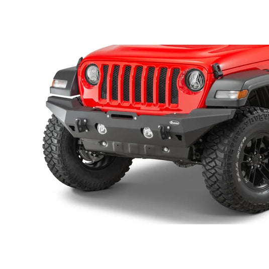 Quadratec Brute Strength™ Winch Bumper for 18-24 Jeep Wrangler JL & Gladiator JT