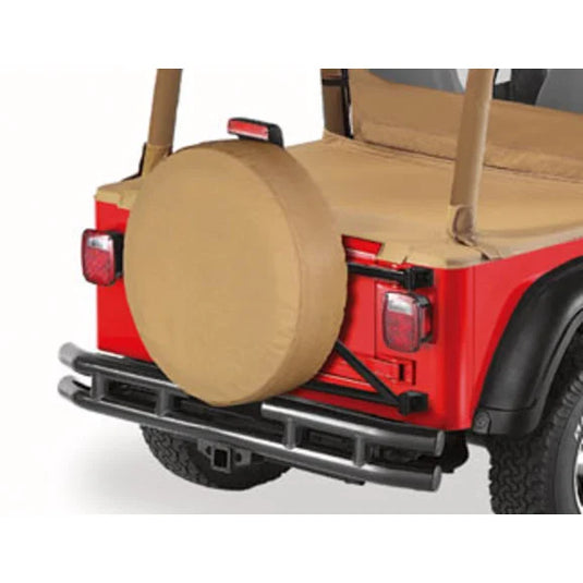 Bestop Spare Tire Covers in Spice