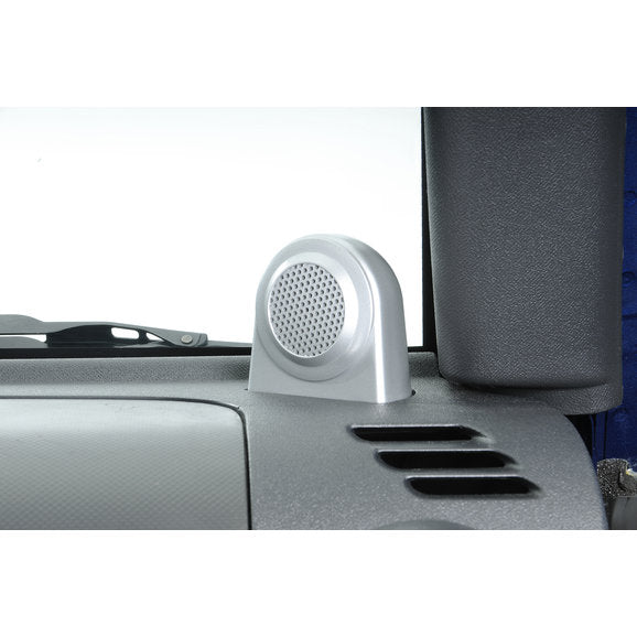 Load image into Gallery viewer, Rugged Ridge Tweeter Cover Accents for 07-10 Jeep Wrangler JK
