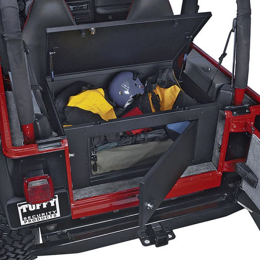 Tuffy 046-01 Jumbo Security Storage Trunk for 76-06 Jeep CJ & Wrangler YJ, TJ, Unlimited