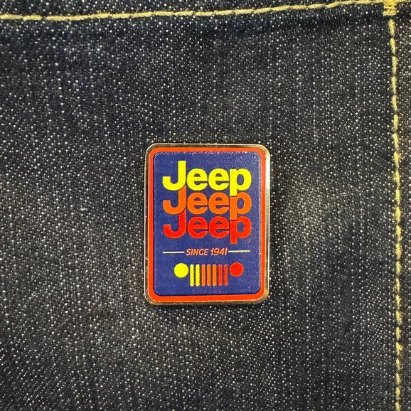 Load image into Gallery viewer, Jeep Merchandise Jeep Logo Enamel Pin
