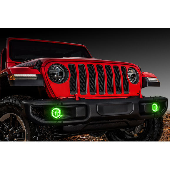 Load image into Gallery viewer, Oracle Lighting Waterproof LED Fog Light Halo Kit for 18-20 Jeep Wrangler JL
