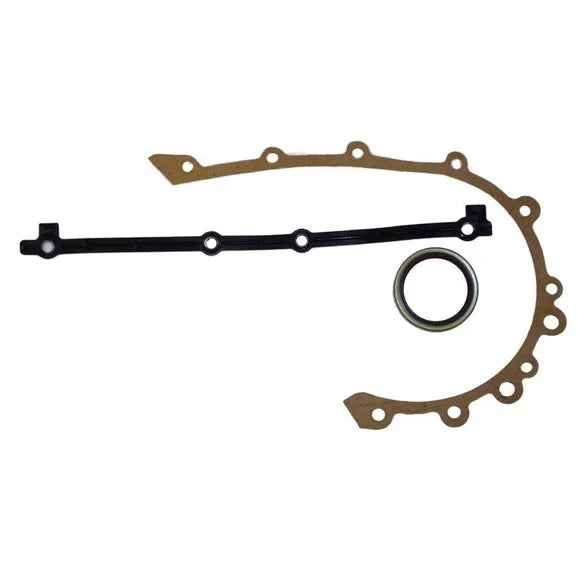 Crown Automotive J8129097 Timing Case Cover Gasket Set for 74-90 Jeep Vehicles with 4.2L 6 Cylinder Engine, 87-91 with 4.0L 6 Cylinder Engine & 83-91 with 2.5L 4 Cylinder Engine