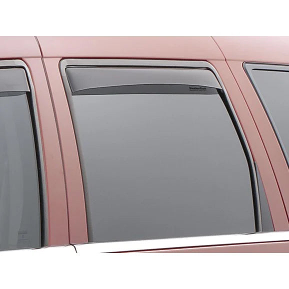 WeatherTech 71562 Rear Side Window Deflector Set in Light Smoke for 11-13 Jeep Grand Cherokee WK