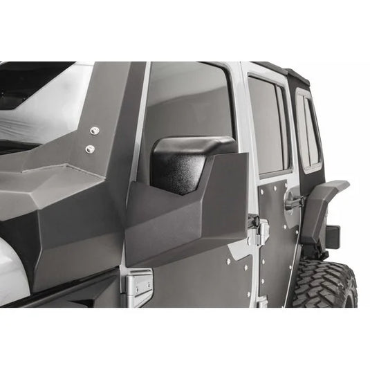 Fab Fours JK3001-1 Door Mirror Armor for 07-18 Jeep Wrangler JK