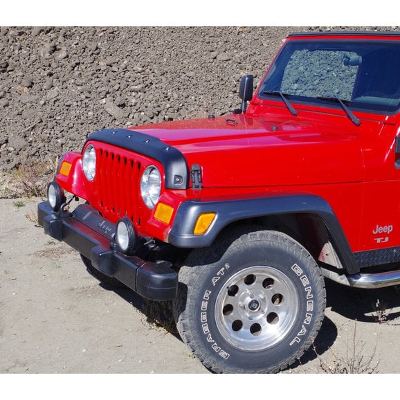 Load image into Gallery viewer, Focus Auto Design Inc. Tough Guard Hood Protection for 96-06 Jeep Wrangler TJ
