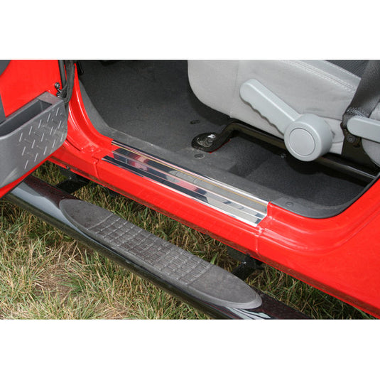 Rugged Ridge Entry Guard Set for 07-18 Jeep Wrangler Unlimited JK 4 Door