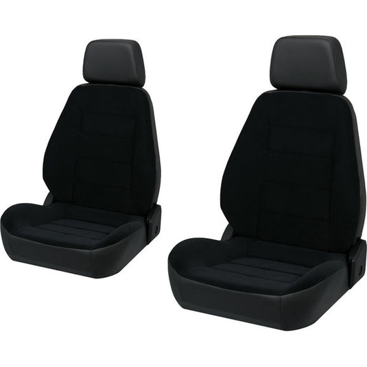 Corbeau Sport Seat Pair for 76-18 Jeep CJ-5, CJ-7, CJ-8 Scrambler, Wrangler YJ, TJ, JK & Unlimited