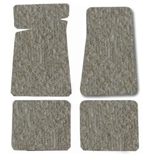 Auto Custom Carpets Custom Fit Floor Mat 4-Piece Set for 76-86 Jeep CJ7