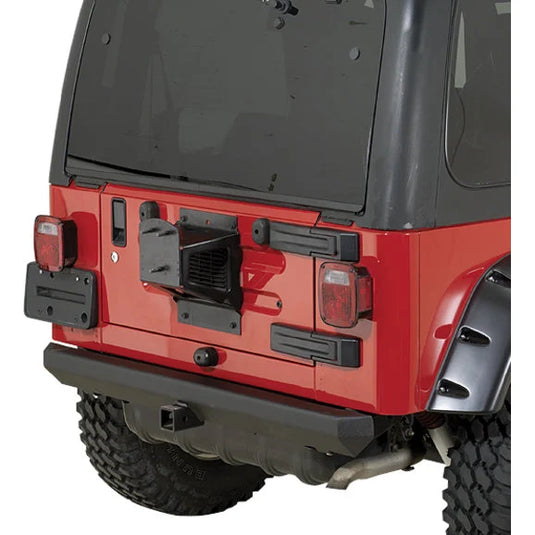 Rugged Ridge 11503.20 Classic Rock Bumper Rear with 2