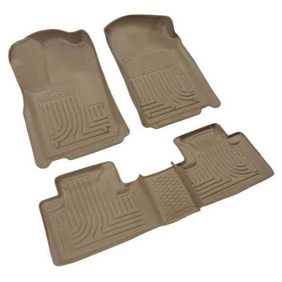 Load image into Gallery viewer, Husky Liners WeatherBeater Front &amp; 2nd Seat Floor Liner Set for 11-14 Grand Cherokee WK2
