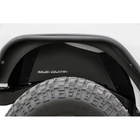 Load image into Gallery viewer, Rough Country 10500 Rear Inner Fender Liners for 07-18 Jeep Wrangler JK
