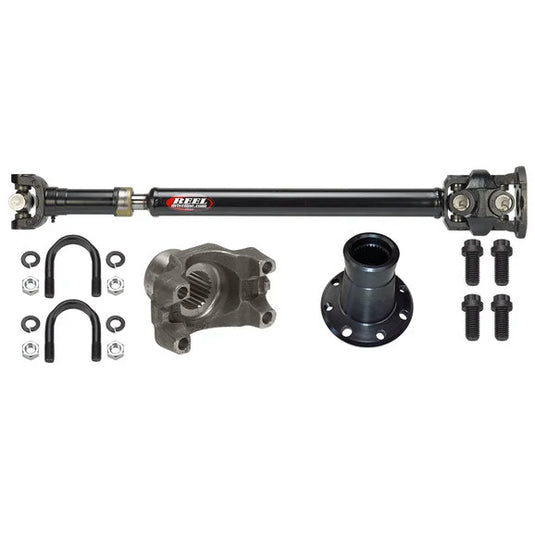 J.E. Reel 35JK-24F-BFGD Heavy Duty 1350 Front Driveshaft for 07-18 Jeep Wrangler JK with Automatic Transmission