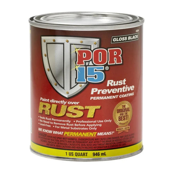 Por-15 45004 Rust Preventive Coating- Quart