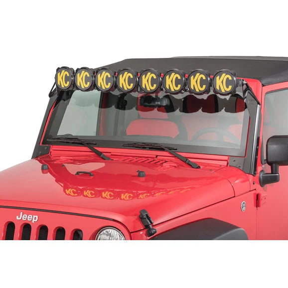 KC HiLiTES 91313 Gravity Pro6 LED Light Bar for 07-18 Jeep Wrangler JK