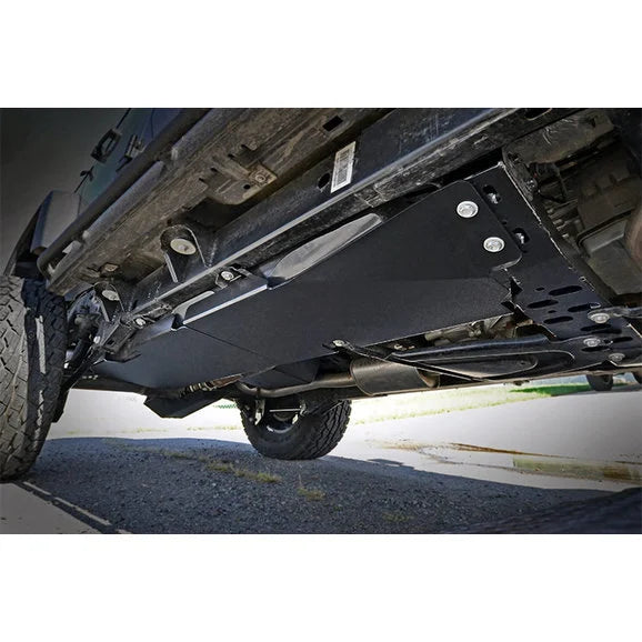 Load image into Gallery viewer, Rough Country 794 Fuel Tank Skid Plate for 07-18 Jeep Wrangler JK
