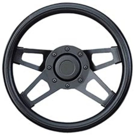 Grant Products 414 Challenger Series Steering Wheel with Satin Black Spokes