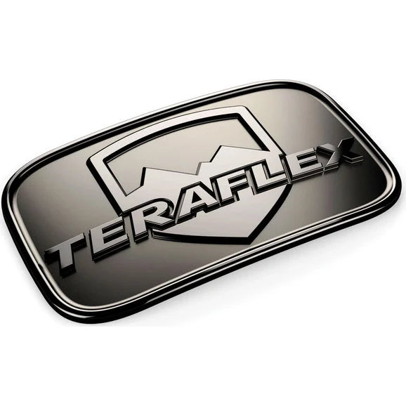 Teraflex 4798000 License Plate Delete Badge for 07-18 Jeep Wrangler JK