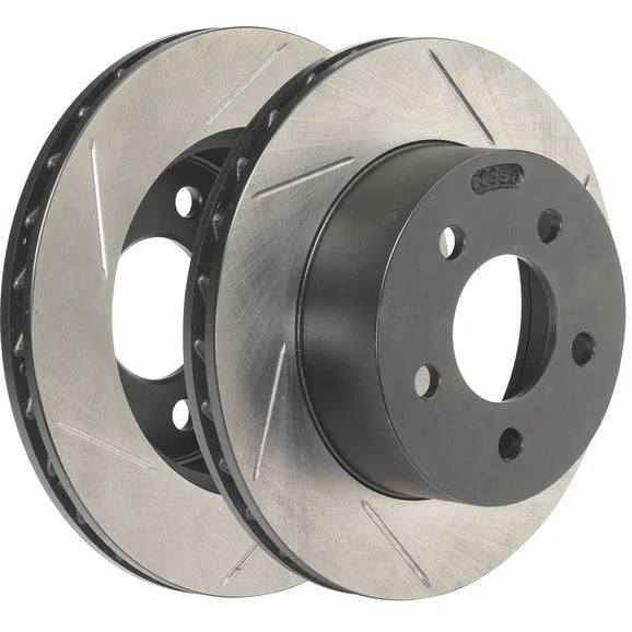 Load image into Gallery viewer, StopTech Sport Front Brake Rotors for 99-06 Jeep Cherokee XJ, Wrangler TJ &amp; Unlimited
