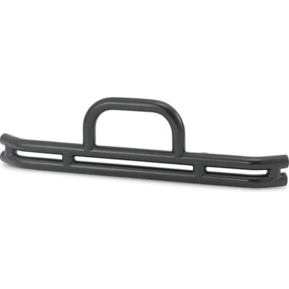 Warrior Products WAR48510 Double Tube Front Bumper in Black for 76-86 Jeep CJ-5, CJ-7 & CJ-8 Scrambler