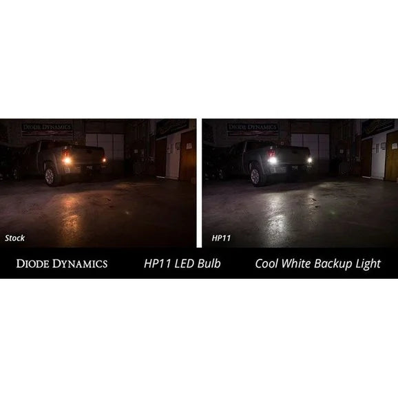 Load image into Gallery viewer, Diode Dynamics Backup LED Bulb-Pair For 18-24 Jeep Wrangler JL with Factory Halogen Tail Lights
