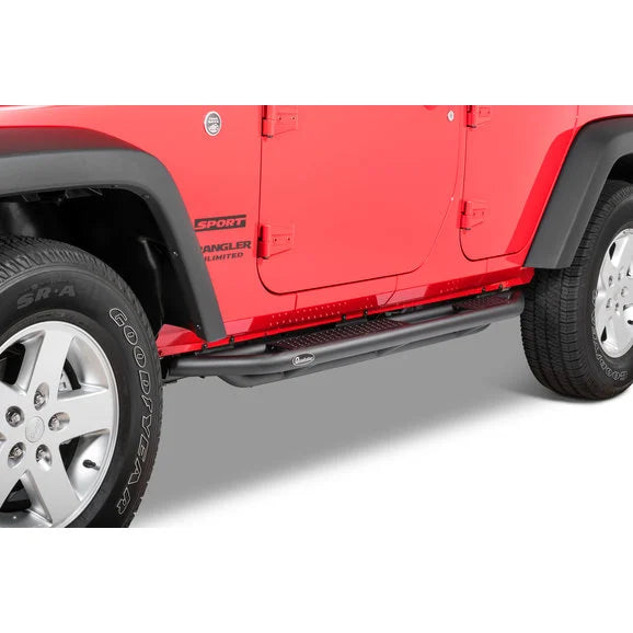 Load image into Gallery viewer, Quadratec QRC Side Armor with Step for 07-18 Jeep Wrangler Unlimited JK
