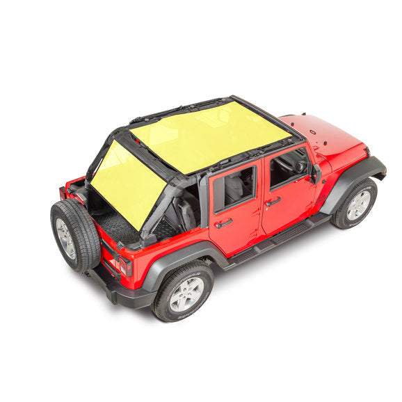 Load image into Gallery viewer, Dirtydog 4X4 Safari &amp; Cargo Sun Screen for 07-18 Jeep Wrangler Unlimited JK 4 Door
