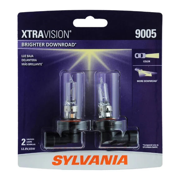 Load image into Gallery viewer, Sylvania 9005XV.BP2 #9005 XtraVision Halogen Headlight Bulb 2 Pack
