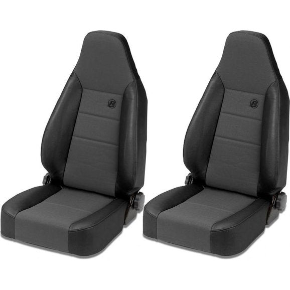 Load image into Gallery viewer, Bestop TrailMax II Sport Front Seats in Fabric for 76-06 Jeep CJ-5,CJ-7,CJ-8 Scrambler &amp; Wrangler YJ,TJ &amp; Unlimited
