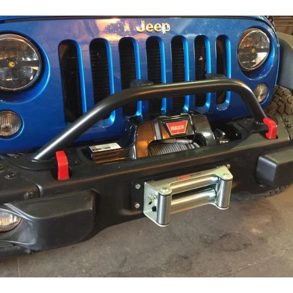 Load image into Gallery viewer, Rock Hard 4X4 RH-5019 Grille Guard and Light Mount Hoop for 10A, Hardrock, &amp; Recon Edition for 07-18 Jeep Wrangler JK
